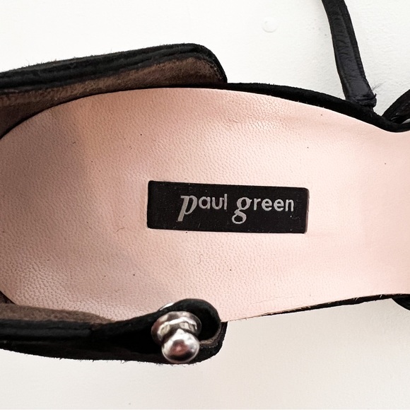Paul Green Black Suede Womens Valetta d'Orsay Pumps, size 9 - Picture 13 of 16